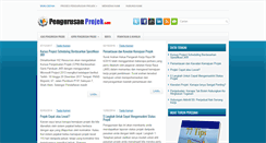 Desktop Screenshot of pengurusanprojek.com
