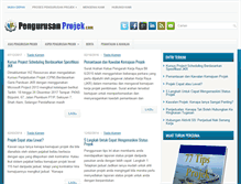 Tablet Screenshot of pengurusanprojek.com